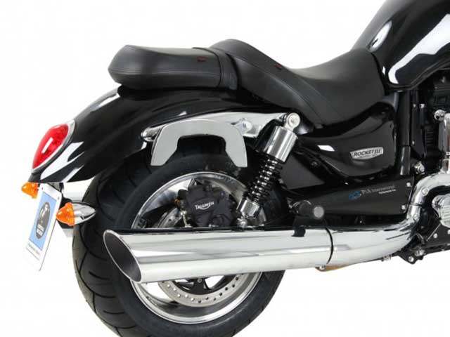 HEPCO＆BECKER ヘプコ＆ベッカー サイドソフトケースホルダー 「C-Bow」 Rocket III Roadster TRIUMPH トライアンフ バッグ・ボックス取り付けステー 車体用バッグ・ケース