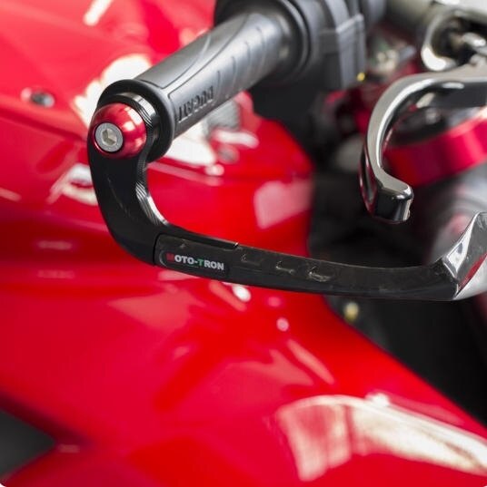 MOTO-TRON RACING モトトロンレーシング カーボンブレーキレバーガード(純正ハンドル用) PANIGALE V4 DUCATI ドゥカティ ハンドガード・ナックルガード ハンドル周辺パーツ ハンドル