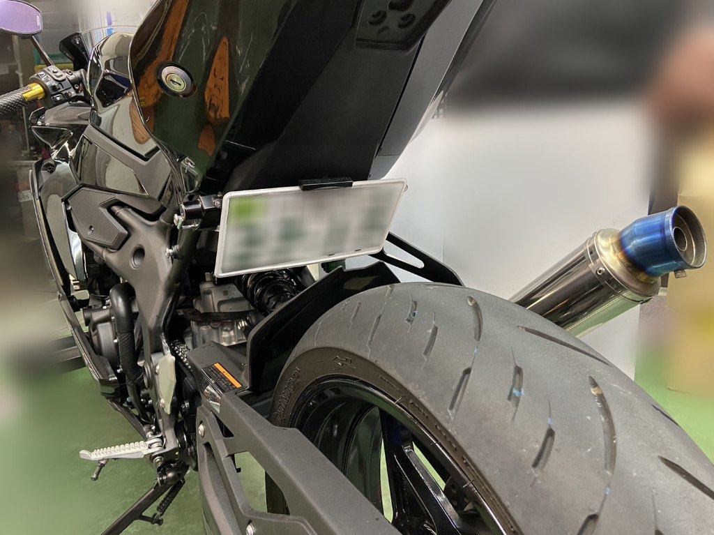 Realize MYTEC �ꥢ�饤�� �ޥ��ƥå� ����ʥ�С����ơ� ZX-25R KAWASAKI ���掠�� �ʥ�С����ơ� ����