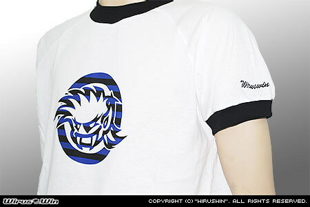 WirusWin ウイルズウィン オリジナルTシャツ(ホワイト・ボーダーマーク) Tシャツ アパレル