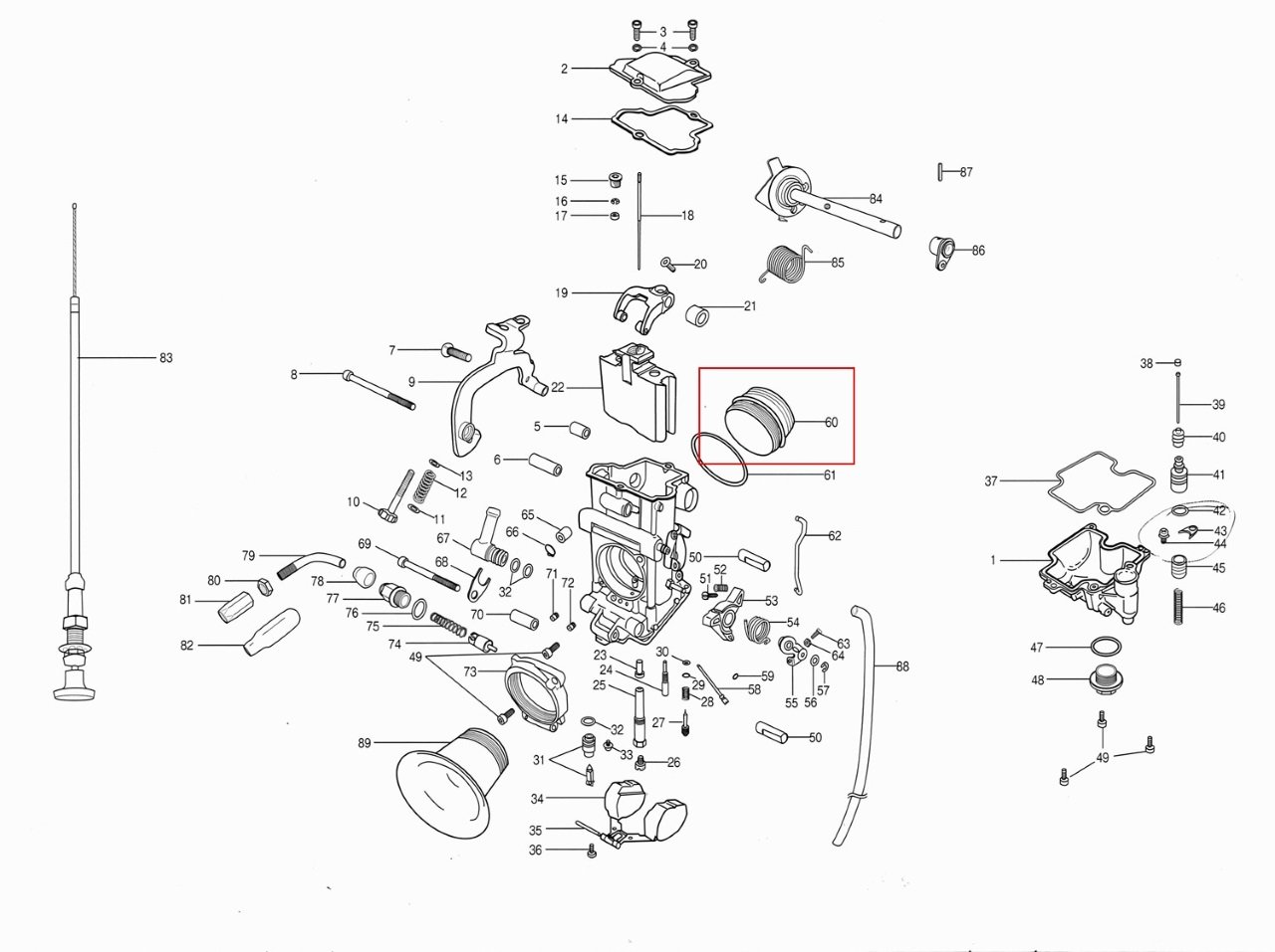 ACTIVE アクティブ TMR36Φ用 スピゴットリング