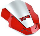 Pyramid Plastics ピラミッドプラスチック Sport Screen S 1000 XR BMW スクリーン 外装 カラー:Racing レッド&ホワイト Aluminium Metallic マット