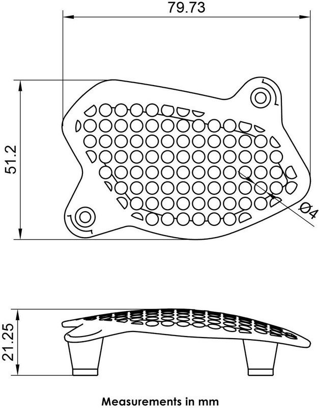 Pyramid Plastics ピラミッドプラスチック Lower Headlight Guards Tracer 9 GT YAMAHA ヤマハ ヘッドライトガード 外装