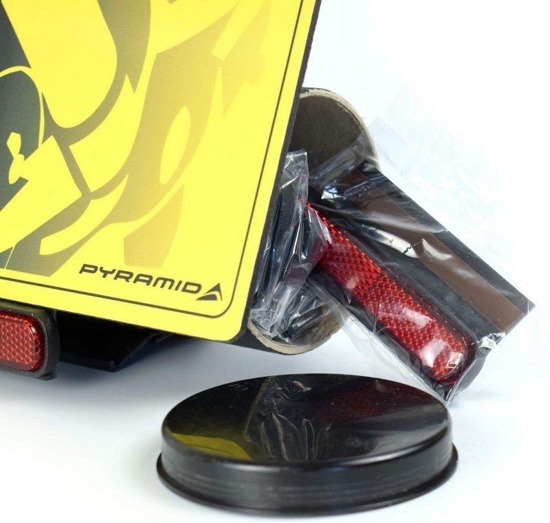 Pyramid Plastics ピラミッドプラスチック 30 Universal Number Plate Reflectors＋Display Stand ナンバープレートホルダー 外装