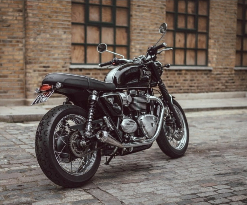 Motone Customs モートーンカスタムズ スリップオンマフラー SATURN V BONNEVILLE T100 T120 TRIUMPH トライアンフ マフラー