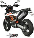 MIVV ミヴ STR-1 スリップオンマフラー 690 SMC R ENDURO KTM マフラー