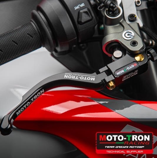 MOTO-TRON RACING モトトロンレーシング EVO-R ブレーキレバー(MotoGPスタイルレバー) PANIGALE V2 V4 DUCATI ドゥカティ ブレーキレバー ハンドル周辺パーツ ハンドル