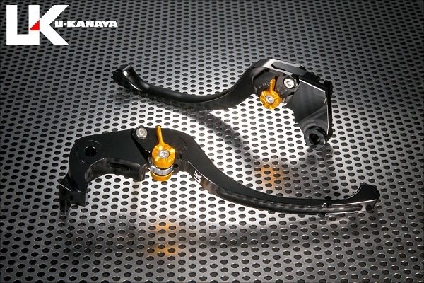 U-KANAYA ユーカナヤ ツーリングタイプ アルミビレットレバーセット Ninja ZX-10R KAWASAKI カワサキ ブレーキ・クラッチレバーセット ハンドル周辺パーツ ハンドル