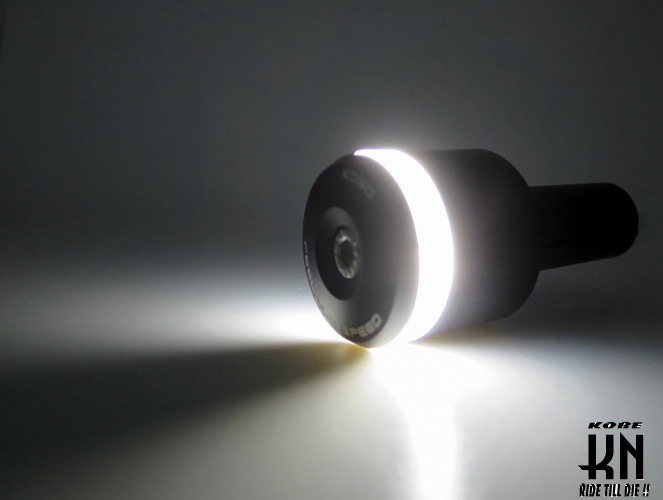 KOSO コーソー オーロラLEDバーエンド バーエンド ハンドル