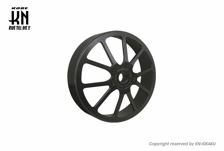 KOSO コーソー 超軽量CNCクラッチアウター FORCE155 SMAX マジェスティS YAMAHA ヤマハ その他スクーター駆動オプション・補修部品 スクーター駆動系 駆動系