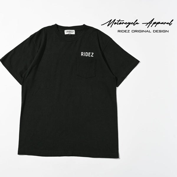 RIDEZ ライズ JUST RIDE POCKET バイク Tシャツ アパレル