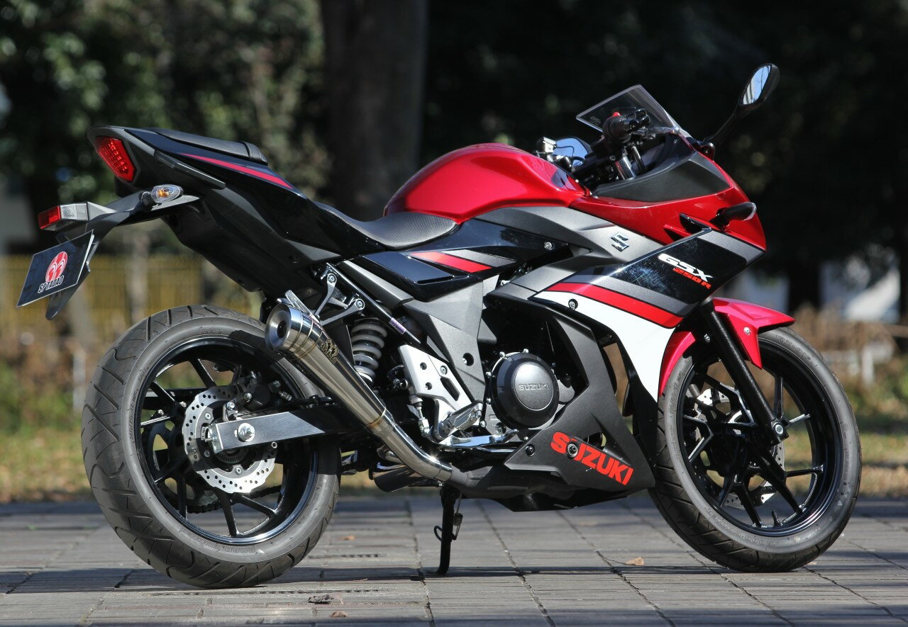 Mufflers - SP忠男 スペシャルパーツ忠男 POWERBOX MEGAPHONE GSX250R SUZUKI スズキ スリップオンマフラー マフラー