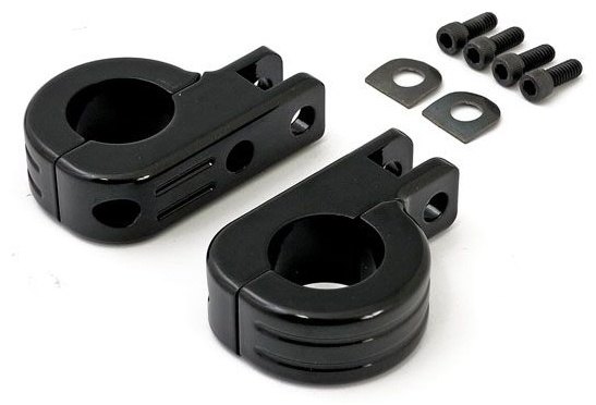 MCS エムシーエス ステップマウントキット ハイウェイバー用【FOOTPEG MOUNT KIT FOR HIGHWAY BARS】 ..