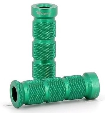 V PARTS ブイパーツ スポーツフットペグ グリーン ステップバー ステップ 足回り