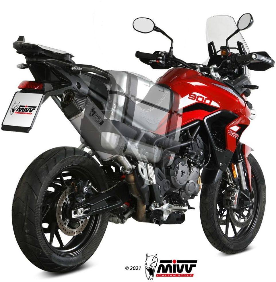MIVV ミヴ SPEED EDGE スリップオンマフラー TIGER 900 GT PRO RALLY TRIUMPH トライアンフ マフラー