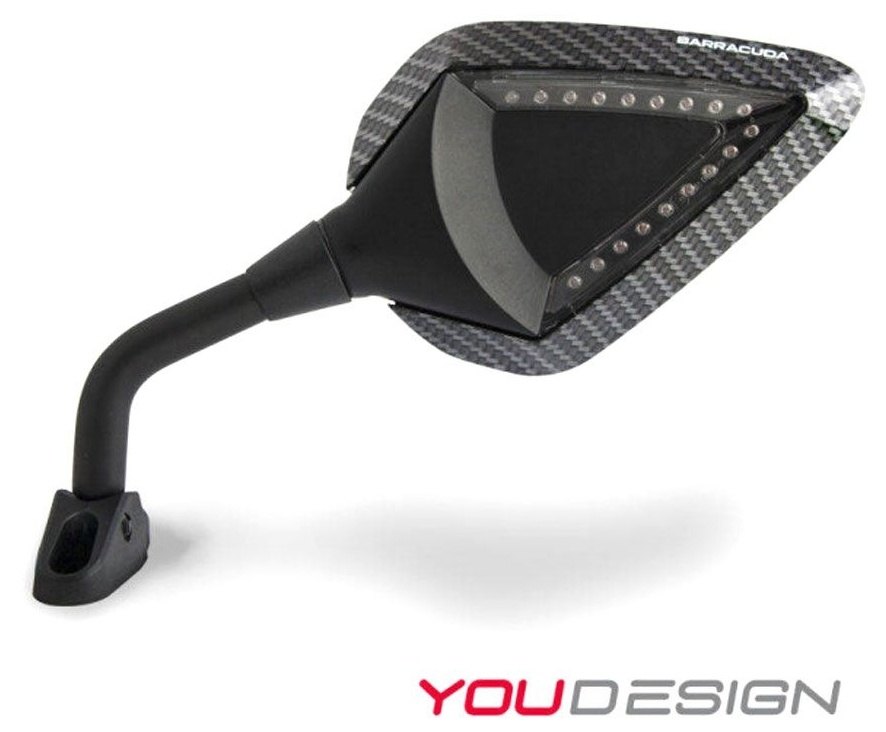 BARRACUDA バラクーダ D-VERSION RACE PAIR MIRRORS ミラー ハンドル