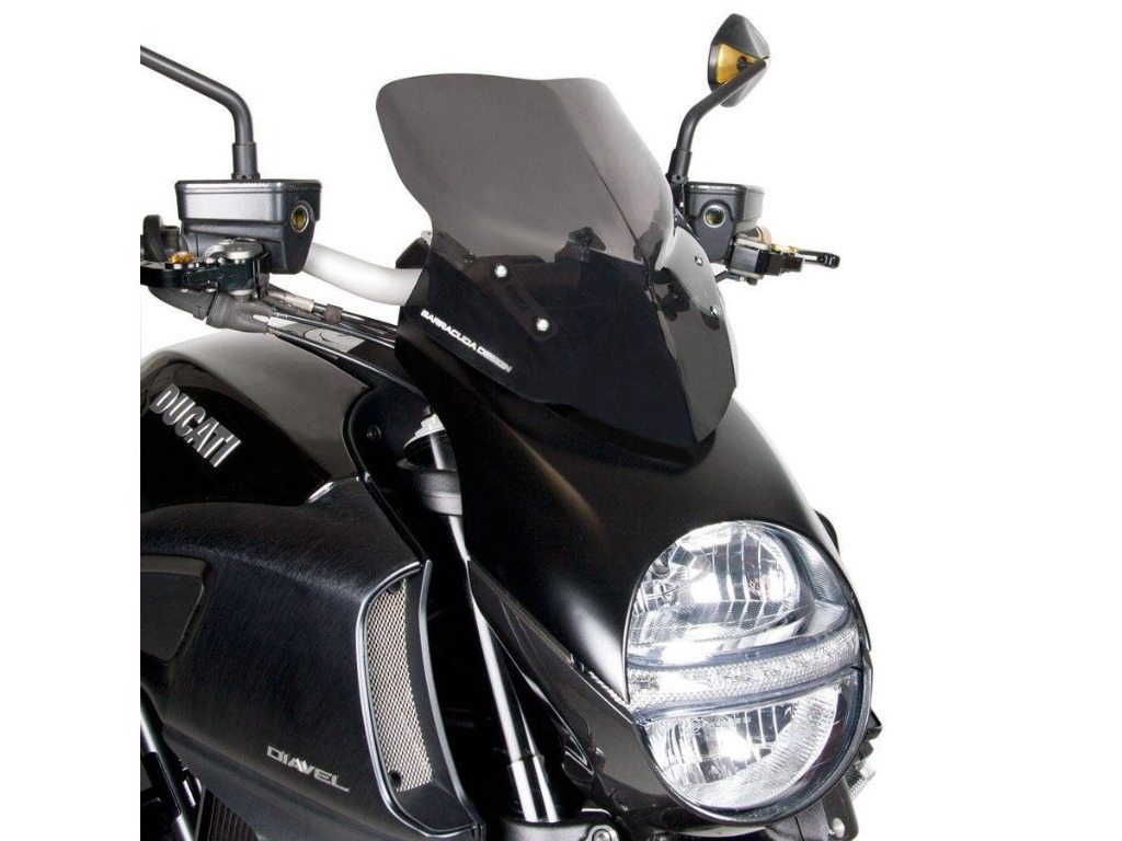 BARRACUDA バラクーダ WINDSHIELD AEROSPORT DIAVEL DUCATI ドゥカティ スクリーン 外装