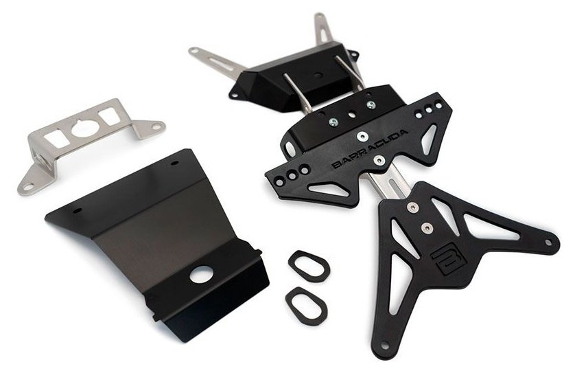 BARRACUDA バラクーダ LICENCE PLATE HOLDER FOR ORIGINAL INDICATORS FORZA 750 HONDA ホンダ フェンダーレスキット フェンダー関連 外装