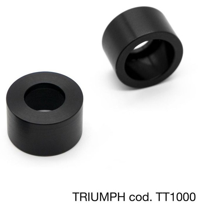 BARRACUDA バラクーダ PAIR HANDLEBAR ADAPTORS TRIDENT 660 STREET TWIN BONNEVILLE TRIUMPH トライアンフ その他ハンドルオプション・補修部品 ハンドル