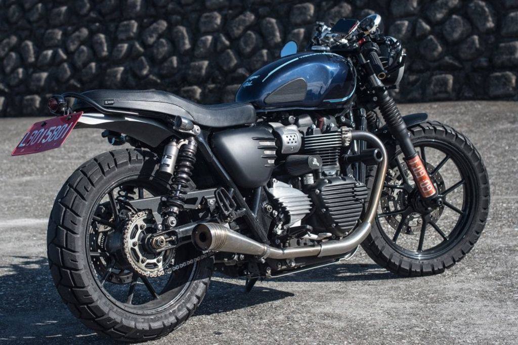 Motone Customs モートーンカスタムズ スリップオンマフラー ODIN GPスタイル STREET TWIN ストリートツイン TRIUMPH トライアンフ マフラー