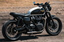 Motone Customs モートーンカスタムズ フルエキゾーストマフラー NAUTILUS BONNEVILLE T100 ボンネビルT100 T120 ボンネビルT120 TRIUMPH トライアンフ マフラー(2)