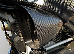 Magical Racing マジカルレーシング エアダクト FIREBOLT XB9R BUELL ビューエル エアスクープ・エアダ..