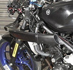 Magical Racing マジカルレーシング リアダクト YZF-R25 YZF-R3 YAMAHA ヤマハ エアスクープ・エアダク..