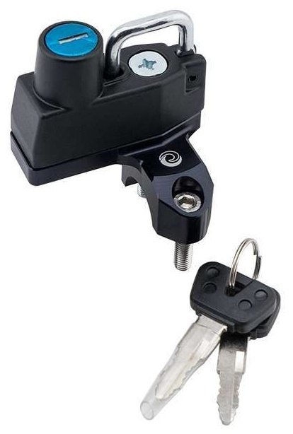 REVOLUTION {[V Helmet Lock (handblebar 22.2mm) REVOLUTION CT-125C Black CT125 Hunter Cub HONDA z_