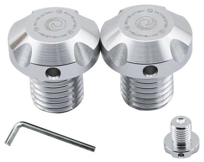 REVOLUTION レボリューション ミラーレスボルト ミラーホールカバー ハンドル