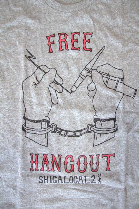 2%er ツーパーセンター オリジナルTシャツ 【HANG OUT】 Tシャツ アパレル