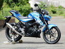 WR’S ダブルアールズ チタンオーバル フルエキゾーストマフラー GSX-S125 GSX-S150 SUZUKI スズキ マフラー