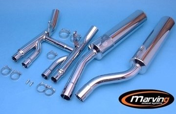 スズキスポーツ デュアルマフラー ハス切り 4MB366-B60 スズキスポーツ デュアルマフラー ハス切り 4MB366-B60 スズキスポーツ