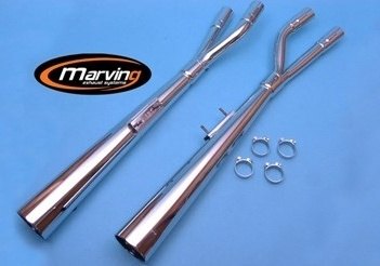 SUZUKI - Marving マーヴィング デュアルマフラー Marvi GS 1100 G SUZUKI スズキ スリップオンマフラー マフラー