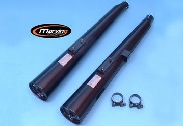 SUZUKI - Marving マーヴィング デュアルマフラー Marvi GSX 550 KATANA SUZUKI スズキ スリップオンマフラー マフラー