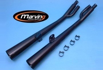 Marving マーヴィング デュアルマフラー Marvi GSX 400 FWS SUZUKI スズキ スリップオンマフラー マフラー