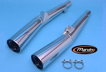 Marving マーヴィング デュアルマフラー Master XJR 1200 1300 YAMAHA ヤマハ スリップオンマフラー マフラー(2.0)