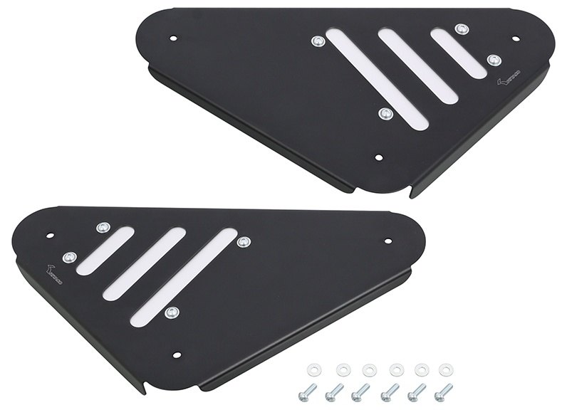 KITACO キタコ サイドカバーセット グロム HONDA ホンダ サイドカウル・サイドカバー カウル関連 外装 カラー：ブラック・シルバー