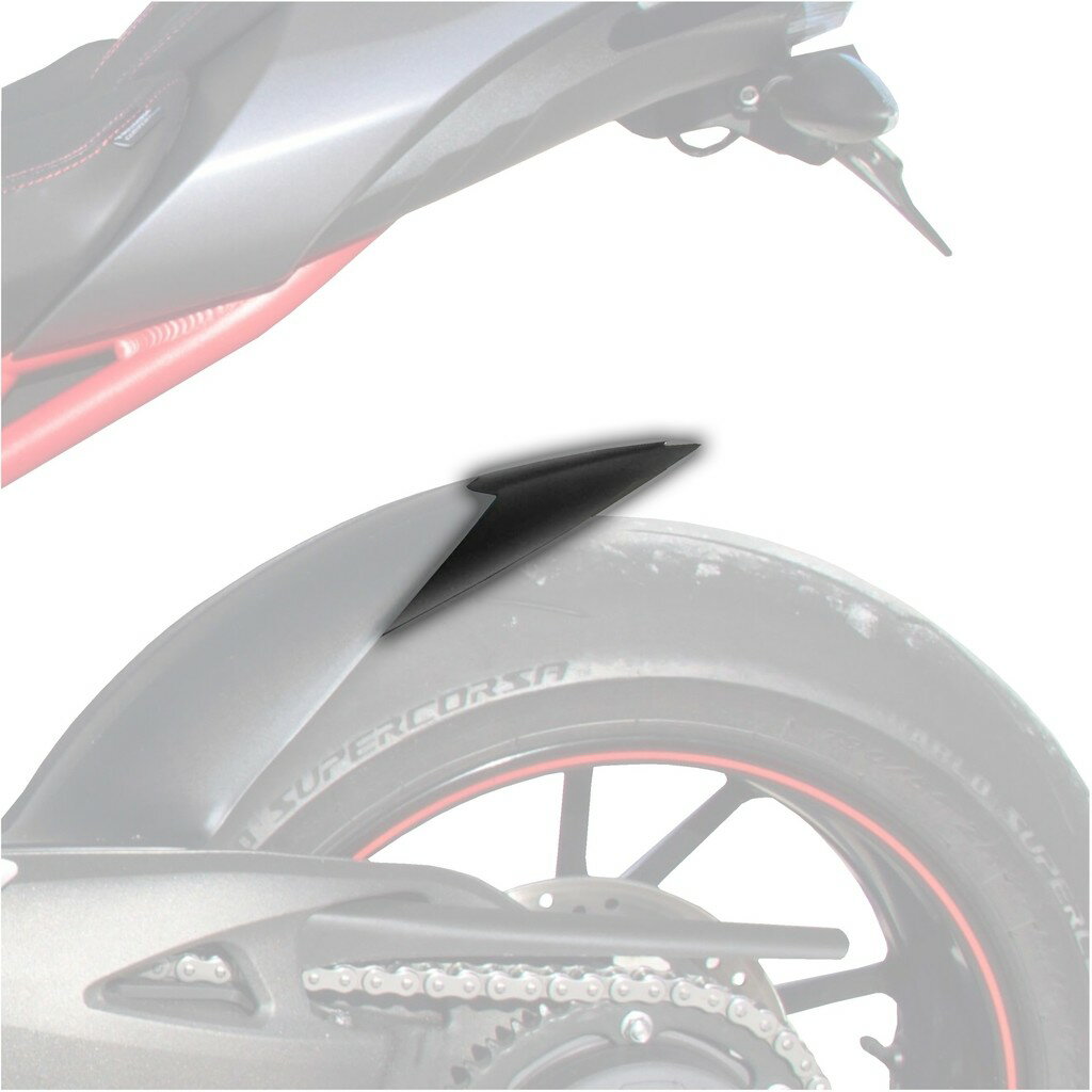 Puig プーチ エクステンドフェンダー(リヤ) (Rear Fender extension) SPEED TRIPLE 1050 R RS TRIUMPH トライアンフ リアフェンダー フェンダー関連 外装