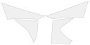 Eazi-Grip イージーグリップ タンクガードフィルム Tank Paint Protection Kits 150 EXC 250 300 KTM プロテ...