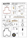 KEYSTER キースター FCR 33Φ ホリゾンタルキャブレター用燃調キット XR250 HONDA ホンダ