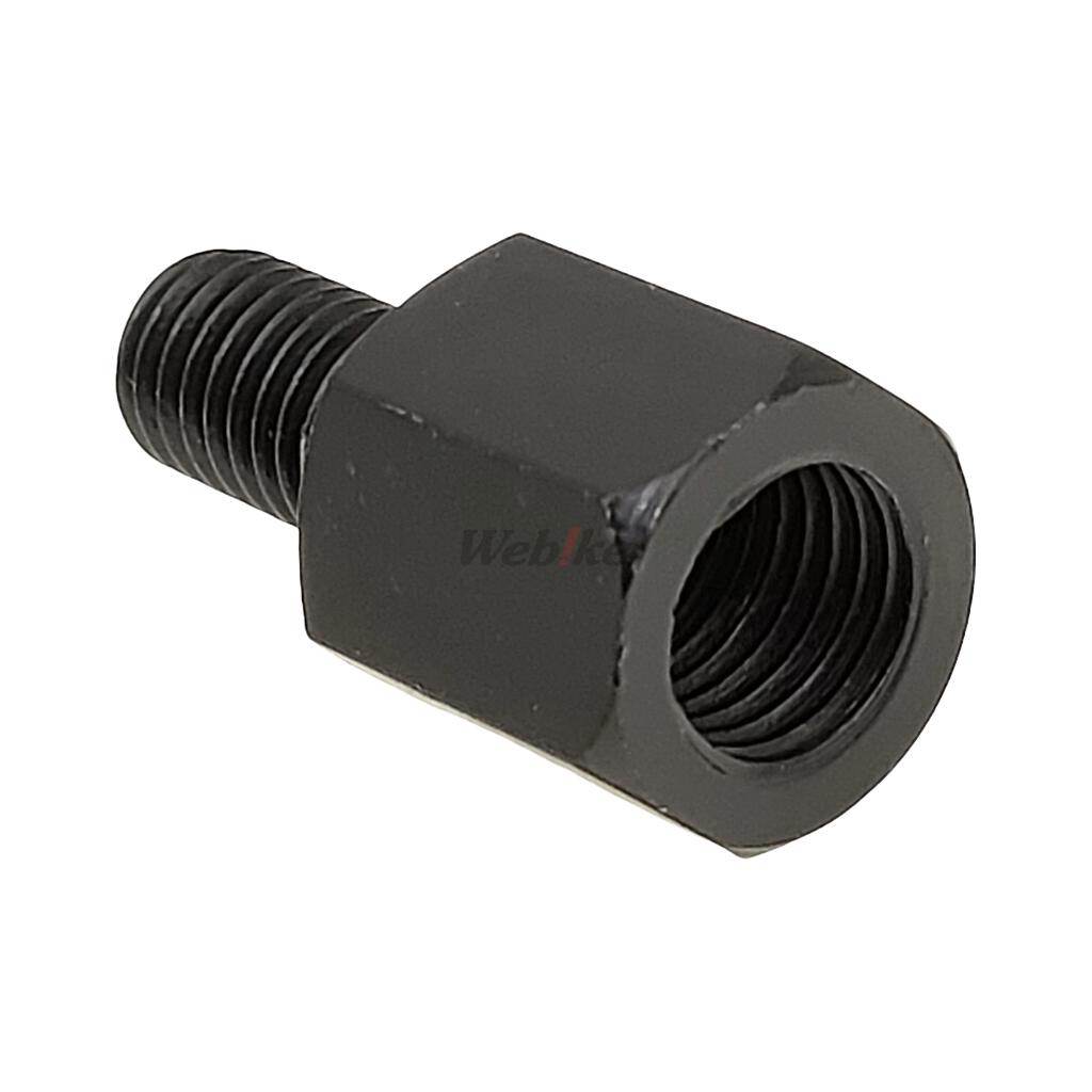 V PARTS ブイパーツ ミラーアダプター 雄ネジ M8／125 (右ネジ)／雌ネジ M10／125 (右ネジ) ユニバーサ..