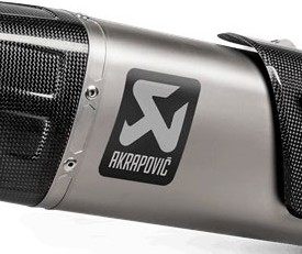 AKRAPOVIC アクラポビッチ アルミ耐熱ステッカー 縦