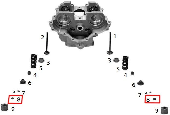 ■商品概要【画像内番号】8純正品番：14932-KT7-000／14932-KT7-013DOHC・DESMOヘッド用入数：1■注意点※該当商品は画像赤枠内です。※ロットによっては、価格変更前の旧価格・旧JANコードでのラベルでお届けになる場合がございます。予めご了承ください。※画像には他の商品が含まれている場合があります。※メーカー都合により商品の仕様変更がある場合がございます。ご了承ください。■商品番号00-01-0470■JANコード4514162606872