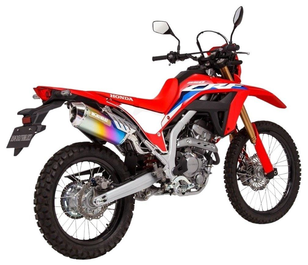 MORIWAKI ENGINEERING モリワキエンジニアリング スリップオンマフラー Exhaust MX CRF250L CRF250Rally HONDA ホンダ HONDA ホンダ HONDA ホンダ HONDA ホンダ カラー：ANO(アノダイズドチタニウム)／サイレンサー：チタン