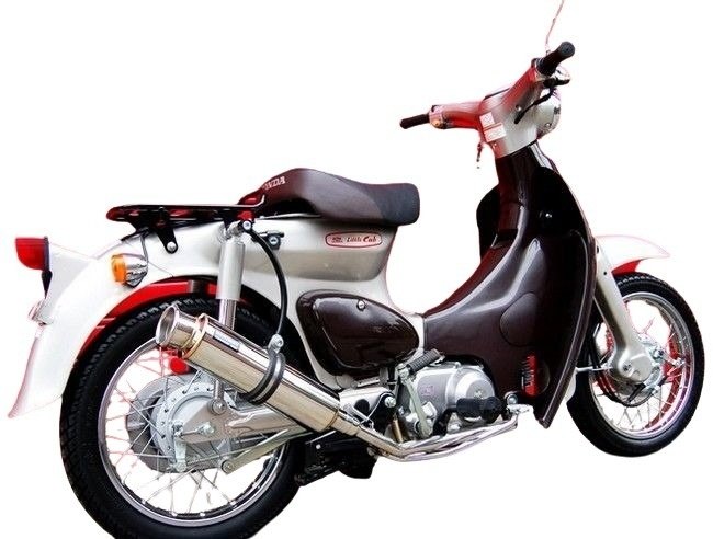 〜50 cc  - BEAMS ビームス SS300 フルエキゾーストマフラー リトルカブ HONDA ホンダ マフラー
