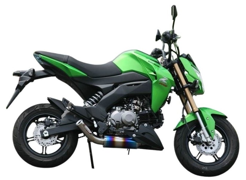 STRIKER ストライカー パワーミニ フルエキゾーストマフラー Z125 プロ KAWASAKI カワサキ