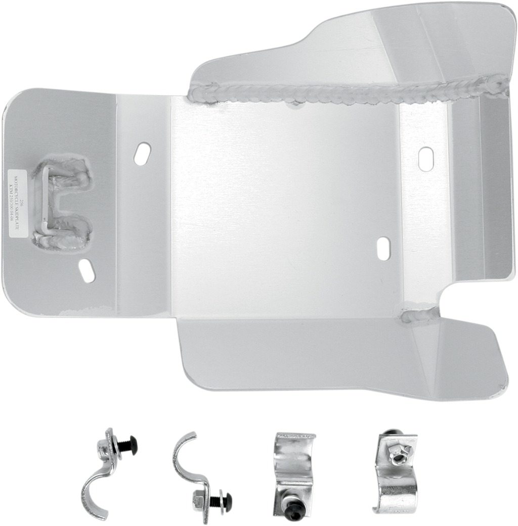 MOOSE RACING ムースレーシング アルミスキッドプレート [0506-0181] 300 MX 250 EXC XC XC-W SX MXC KTM アンダーガード・スキッドプレート フレーム