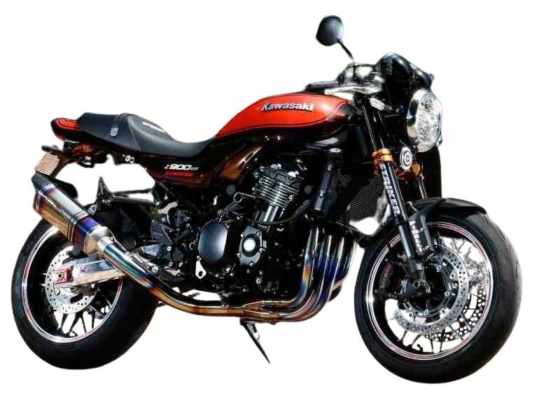 STRIKER ストライカー 039 INTER MODEL 039 SCフルエキゾースト OFF-TypeB JMCA Z900RS KAWASAKI カワサキ サイレンサーカラー：チタンソリッド