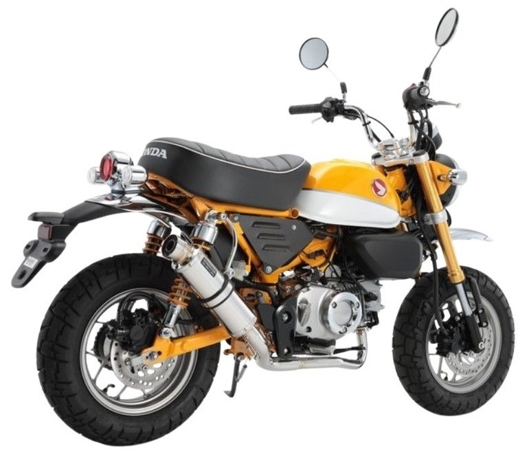 BEAMS ビームス R-EVO サイレンサー モンキー125 HONDA ホンダ フルエキゾーストマフラー マフラー 【サイレンサータイプ】ステンレス／【重量】2.6kg(純正5.1kg)