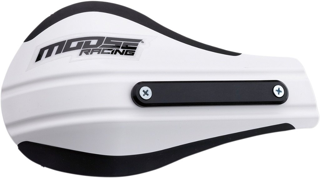MOOSE RACING ムースレーシング コンター2デフレクターハンドガード ハンドガード・ナックルガード ハンドル周辺パーツ ハンドル カラー：ブラック/ホワイト[0635-1561]